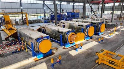 Төвөөс зугтах цутгамал шилэн хоолой үйлдвэрлэх шугам